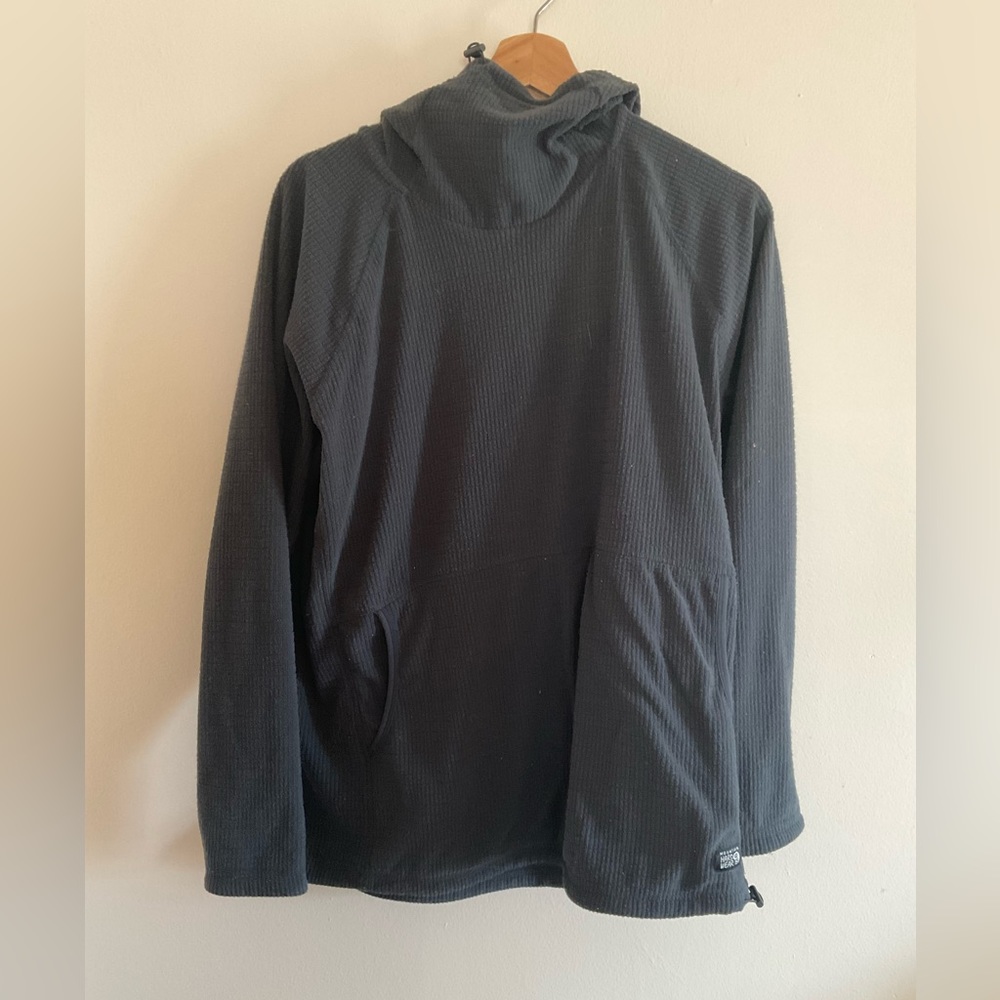 mountain hardwear summit grid hoodie size large
